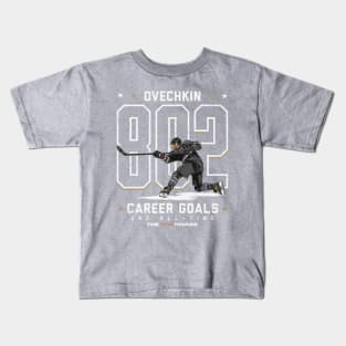 Alex Ovechkin Washington 802 Goals Retro Kids T-Shirt